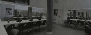 Photo d'une salle de pratique à l'école de Luca, école d'esthétique